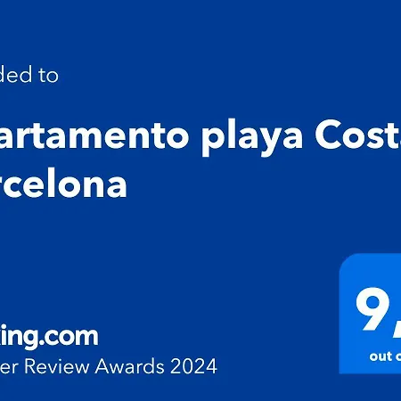 Playa Costa Barcelona Apartman